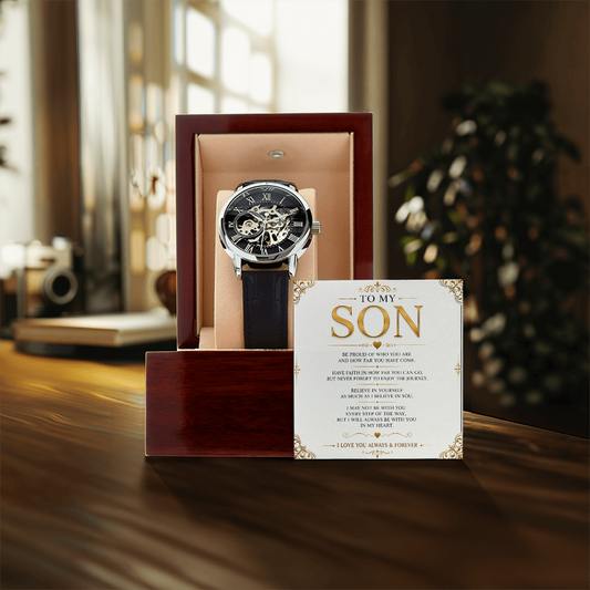 To My Son - Openwork Watch