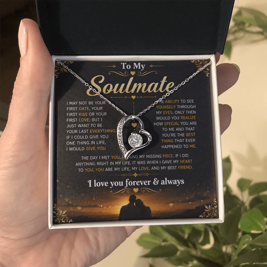 To My Soulmate - Forever Love Necklace