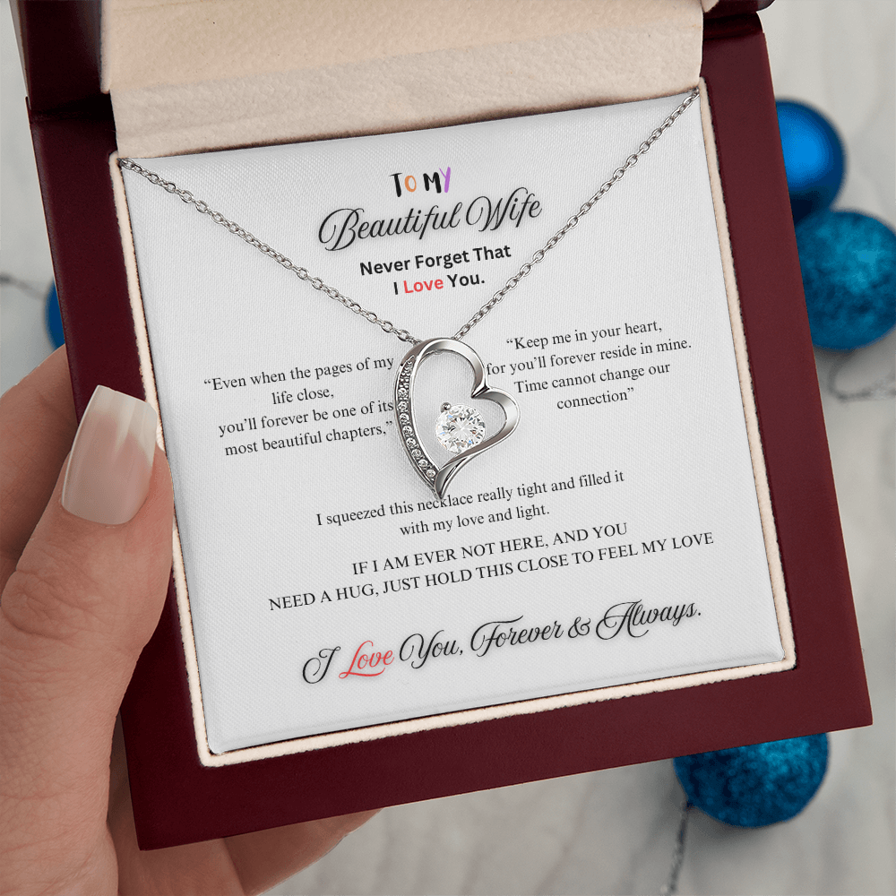 From Father to Wife Forever Love Necklace