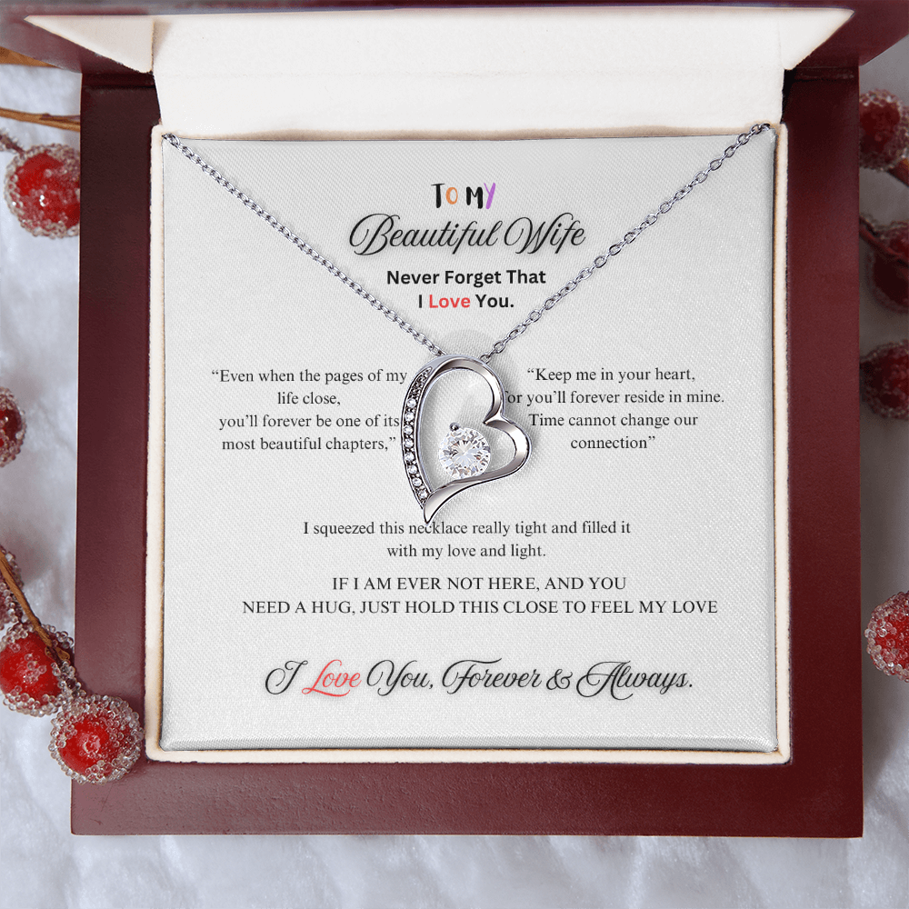 From Father to Wife Forever Love Necklace