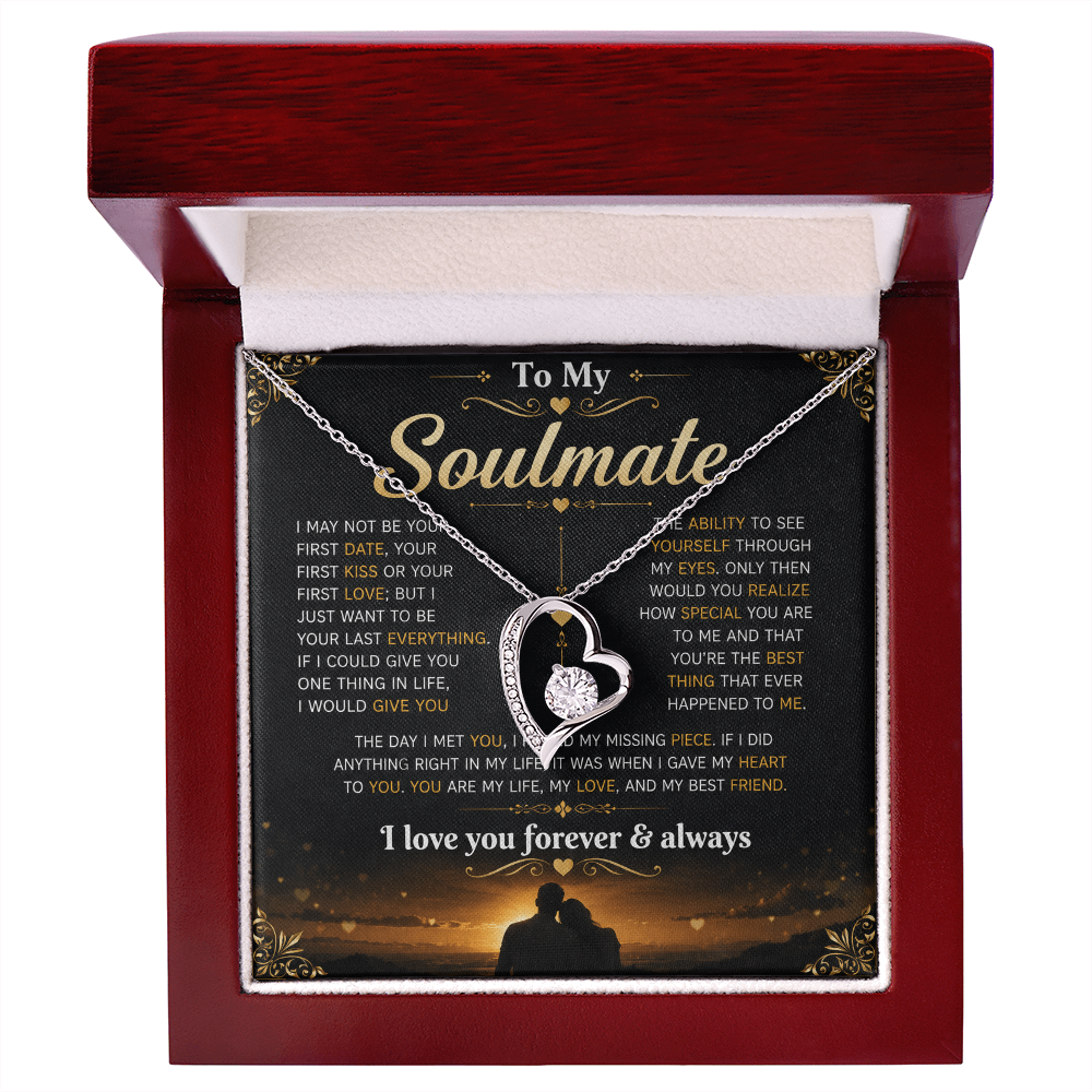 To My Soulmate - Forever Love Necklace
