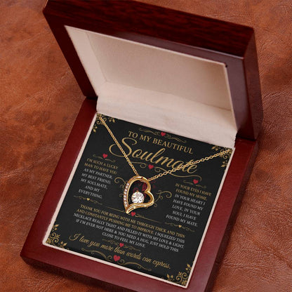 To My Soulmate - Forever Love Necklace