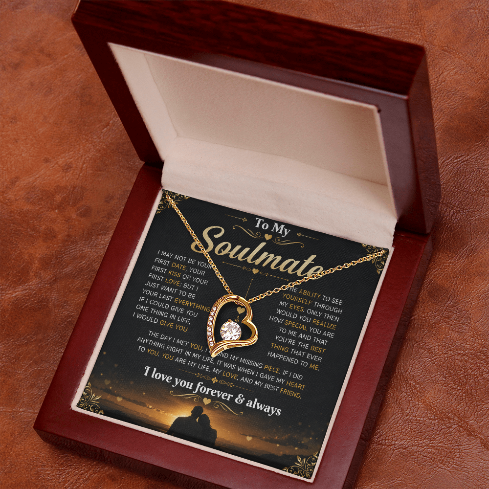 To My Soulmate - Forever Love Necklace