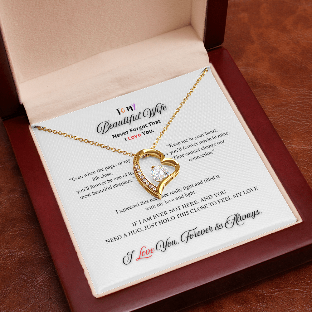 From Father to Wife Forever Love Necklace