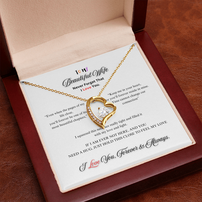 From Father to Wife Forever Love Necklace