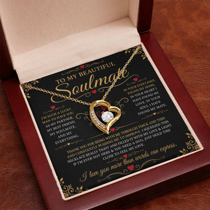 To My Soulmate - Forever Love Necklace