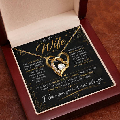 To My Wife - Forever Love Necklace