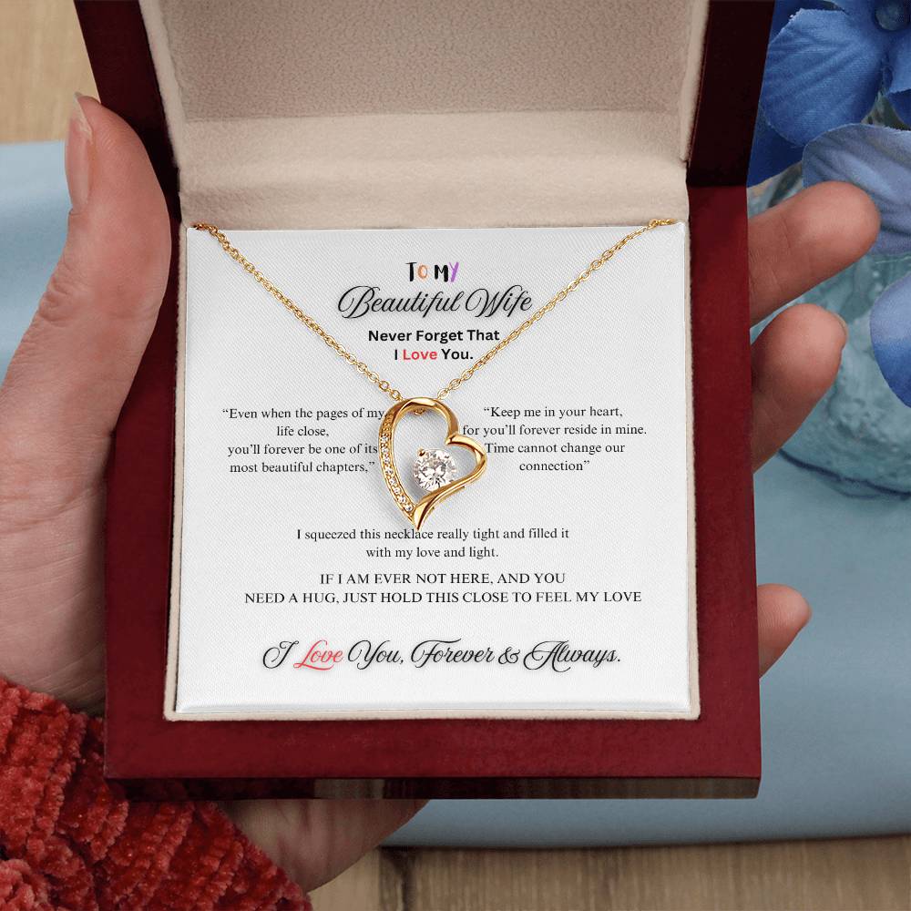 From Father to Wife Forever Love Necklace