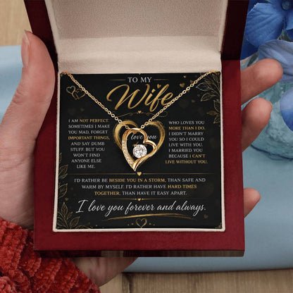 To My Wife - Forever Love Necklace