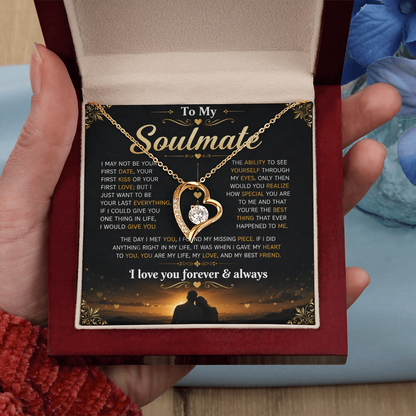 To My Soulmate - Forever Love Necklace