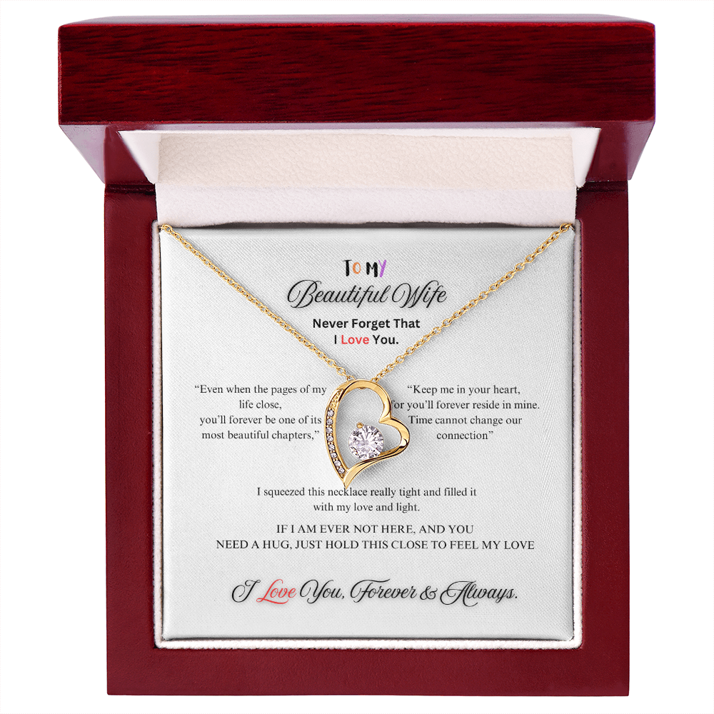 From Father to Wife Forever Love Necklace