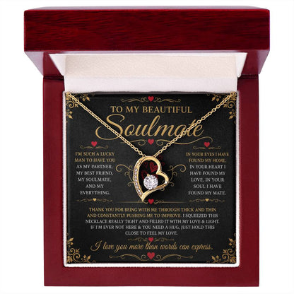 To My Soulmate - Forever Love Necklace