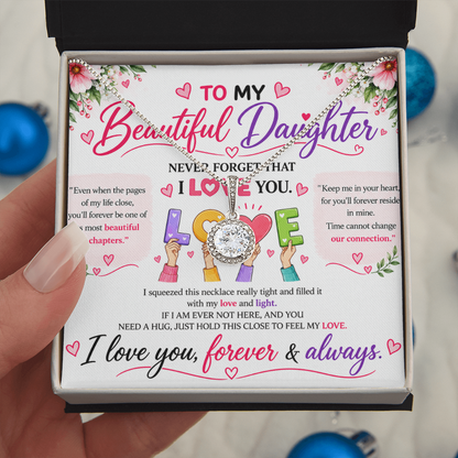 Eternal Hope Necklace - To My Beautiful Daughter