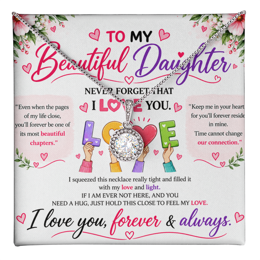 Eternal Hope Necklace - To My Beautiful Daughter
