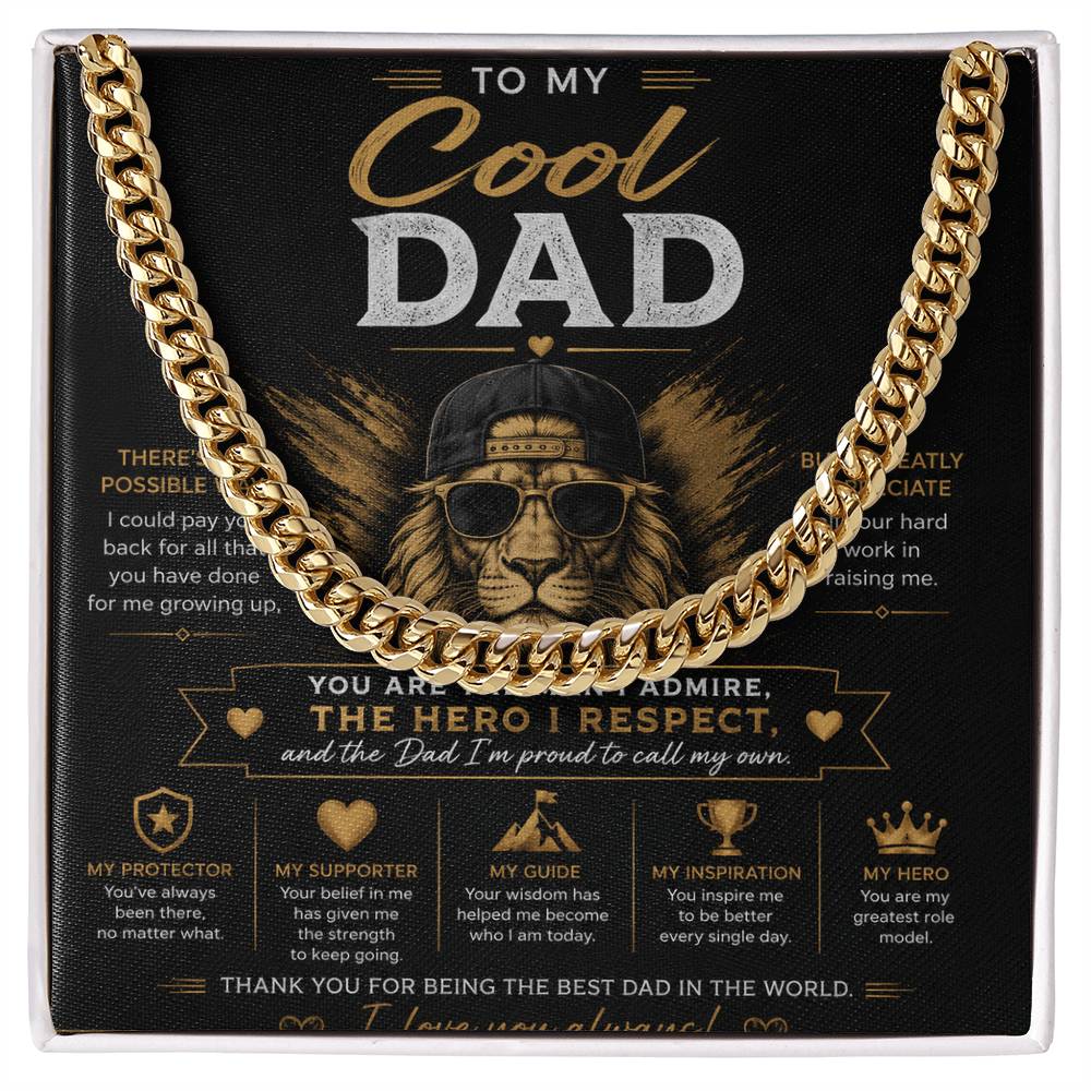To Daddy - Cuban Link Chain