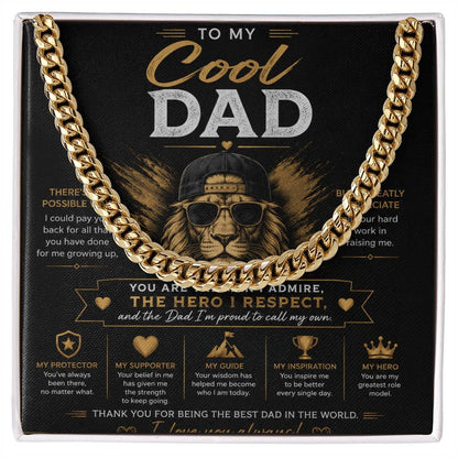 To Daddy - Cuban Link Chain
