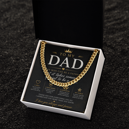 To Daddy - Cuban Link Chain