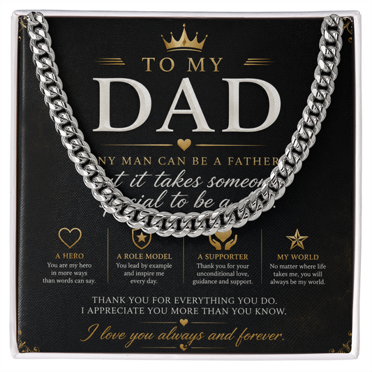 To Daddy - Cuban Link Chain