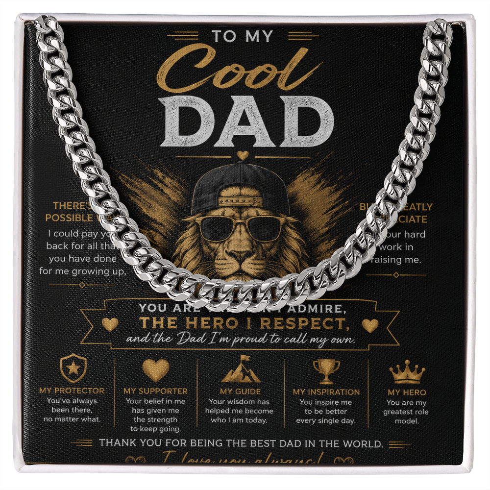 To Daddy - Cuban Link Chain