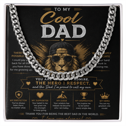 To Daddy - Cuban Link Chain
