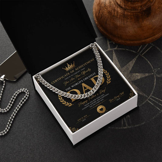 To Daddy - Cuban Link Chain