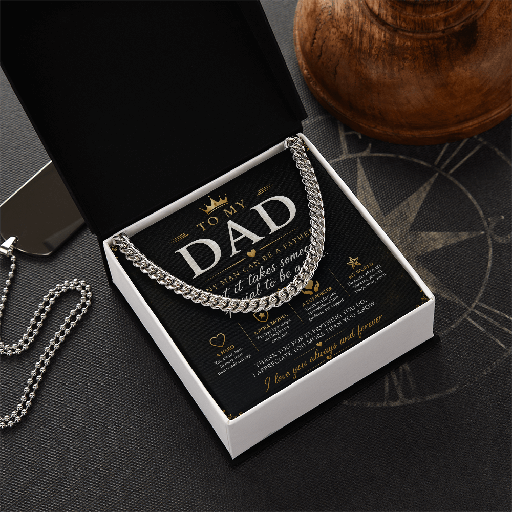 To Daddy - Cuban Link Chain