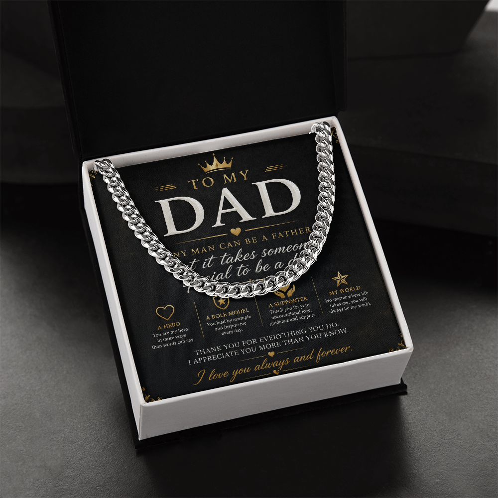 To Daddy - Cuban Link Chain