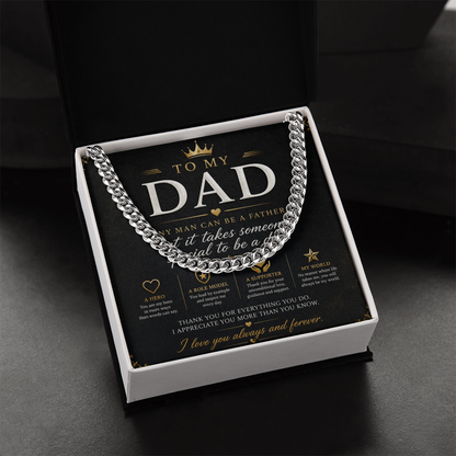 To Daddy - Cuban Link Chain