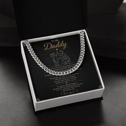 To Daddy - Cuban Link Chain