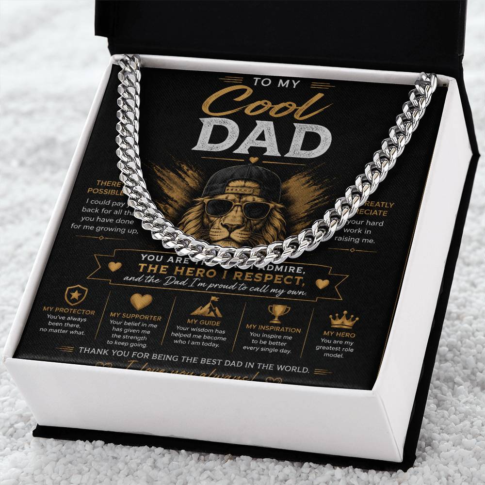 To Daddy - Cuban Link Chain