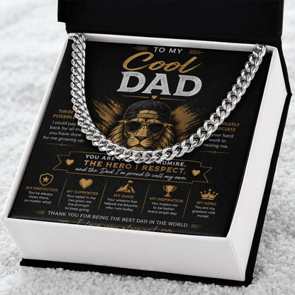 To Daddy - Cuban Link Chain