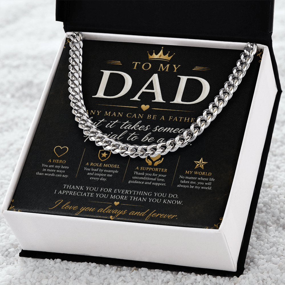 To Daddy - Cuban Link Chain