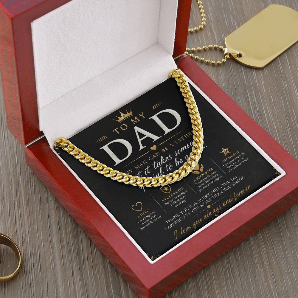To Daddy - Cuban Link Chain