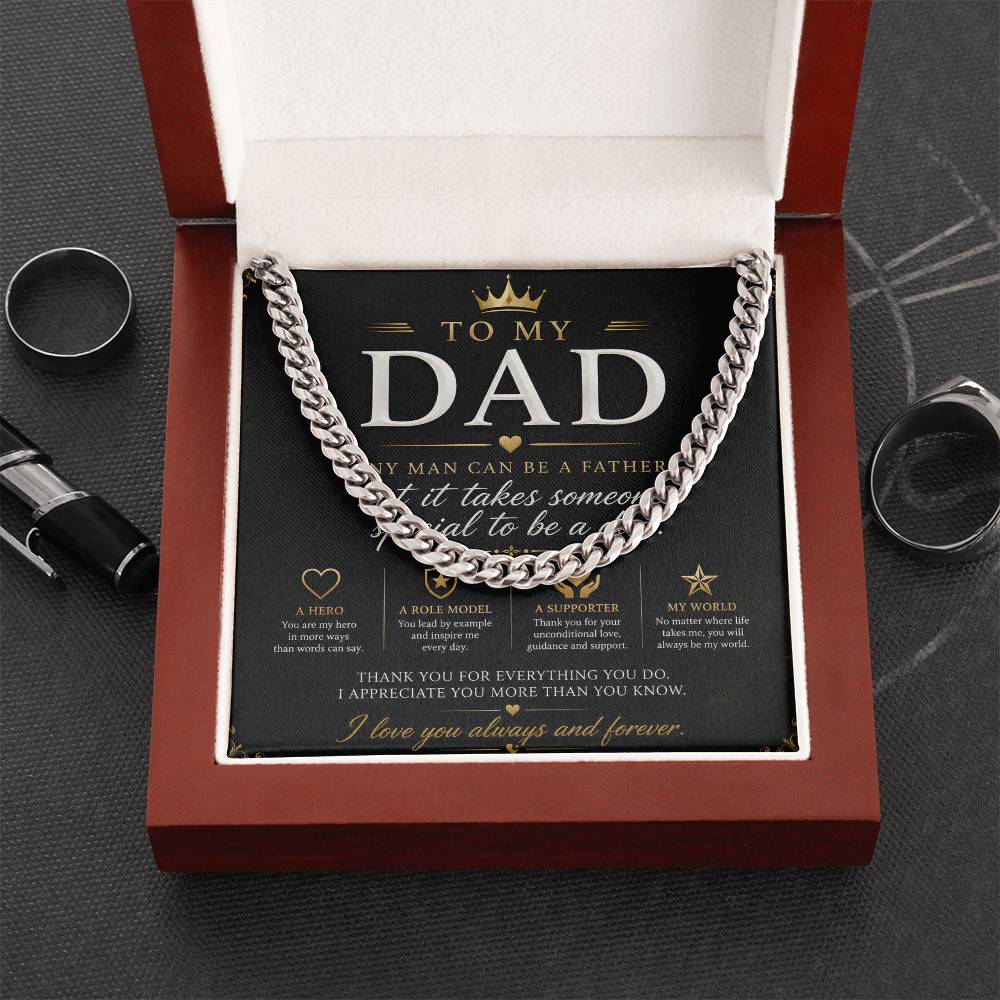 To Daddy - Cuban Link Chain