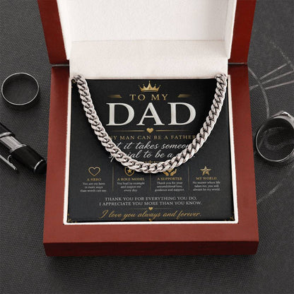 To Daddy - Cuban Link Chain