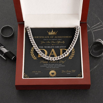 To Daddy - Cuban Link Chain