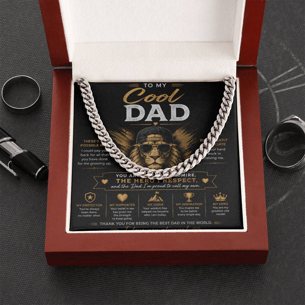 To Daddy - Cuban Link Chain