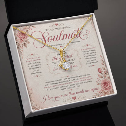 To My Soulmate - Alluring Beauty Necklace