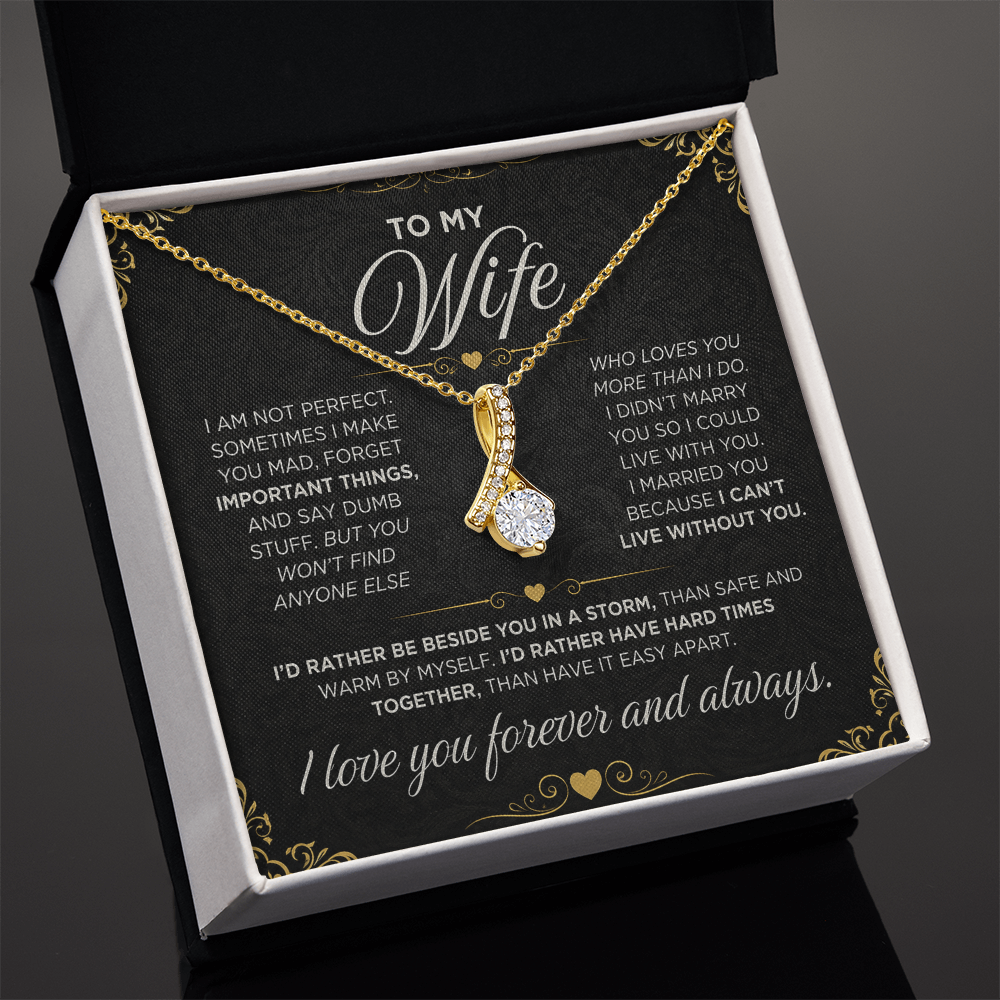 From Daddy To My Wife - Alluring Beauty Necklace