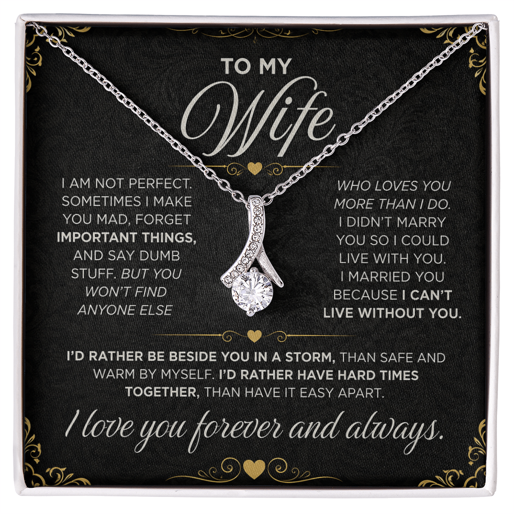 From Daddy To My Wife - Alluring Beauty Necklace