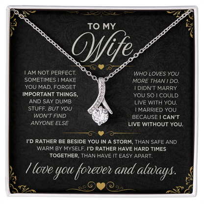 From Daddy To My Wife - Alluring Beauty Necklace