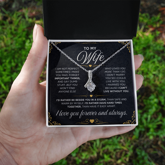 From Daddy To My Wife - Alluring Beauty Necklace