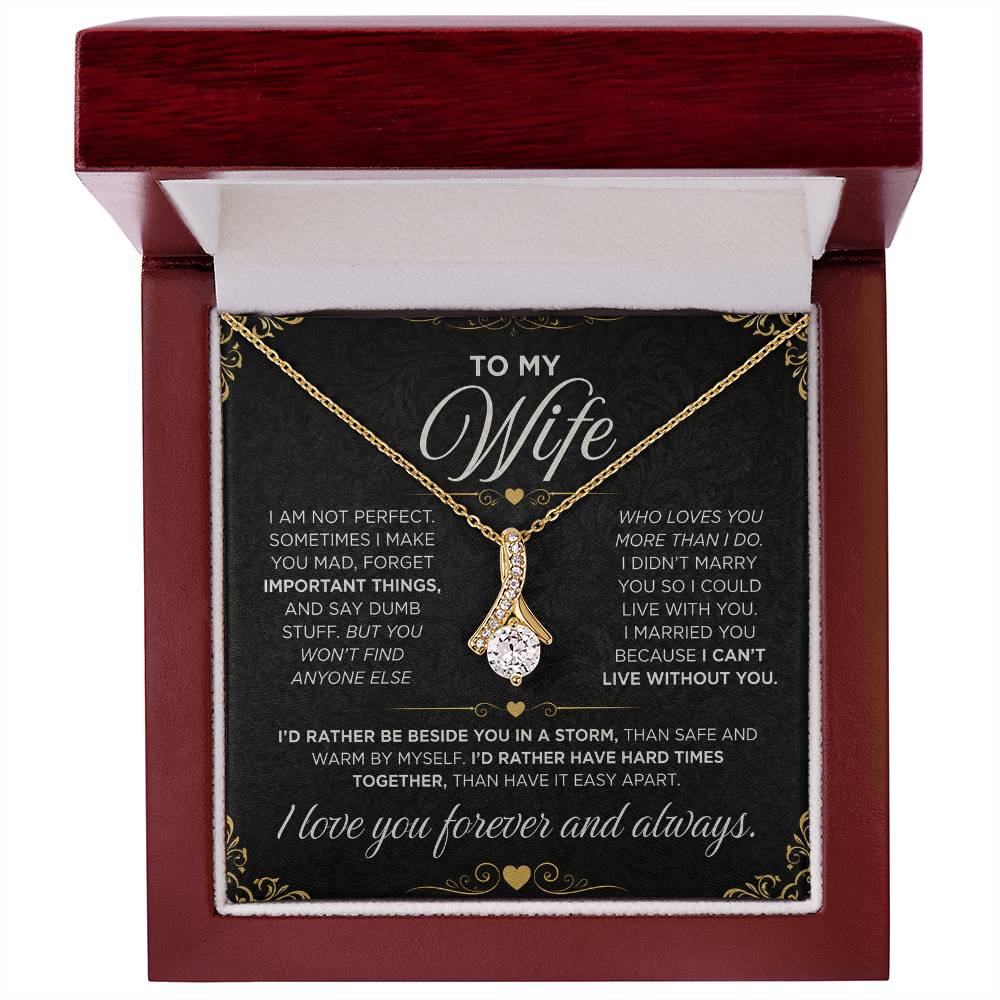 From Daddy To My Wife - Alluring Beauty Necklace