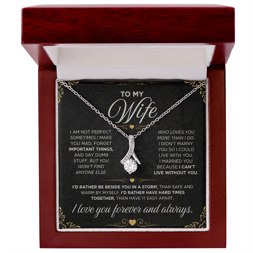 From Daddy To My Wife - Alluring Beauty Necklace