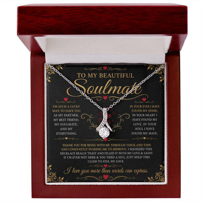 To My Soulmate - Alluring Beauty Necklace