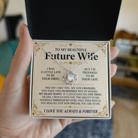 To My Future Wife - Love Knot Necklace