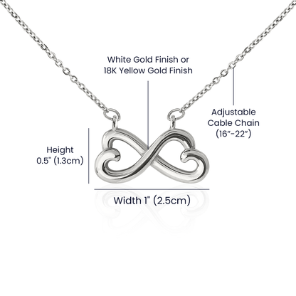 To My Daughter - Endless Love Necklace