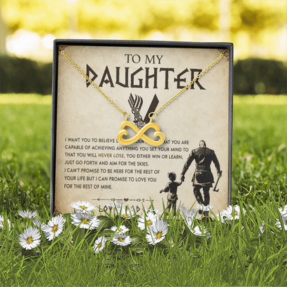 To My Daughter - Endless Love Necklace