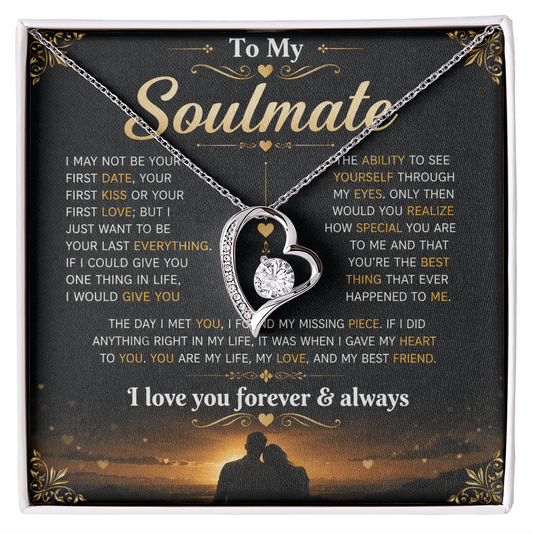 To My Soulmate - Forever Love Necklace