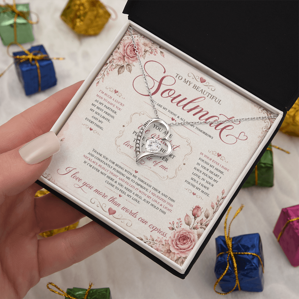 To My Soulmate - Forever Love Necklace